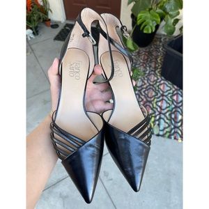 Franco Sarto ankle strap heel size 9